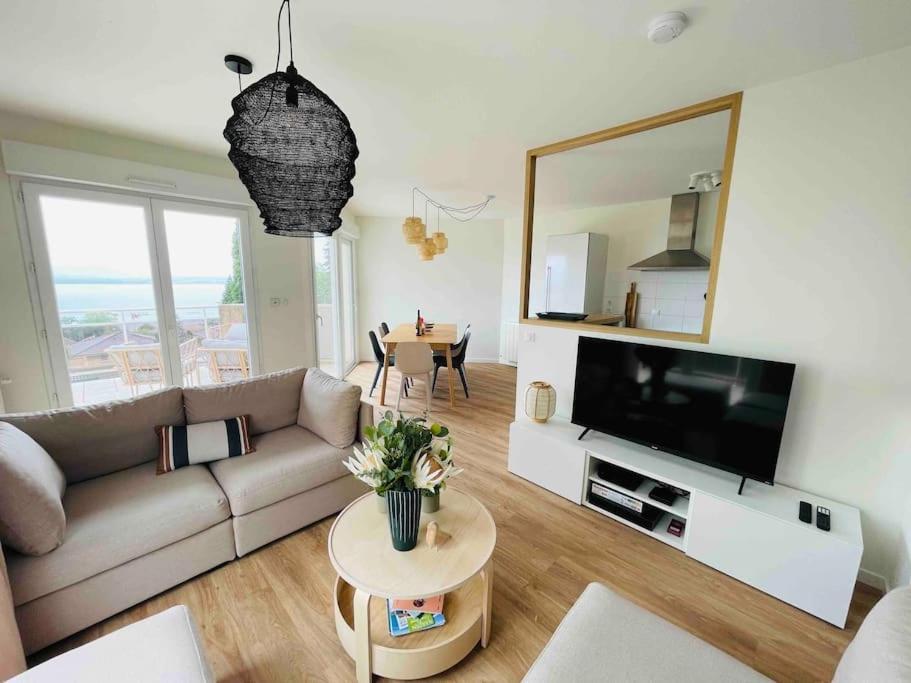 Magnifique Appart Renove Evian Duplex Vue Lac 8 Pers Εξωτερικό φωτογραφία