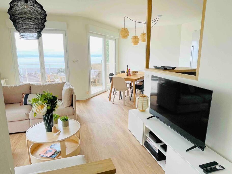 Magnifique Appart Renove Evian Duplex Vue Lac 8 Pers Εξωτερικό φωτογραφία
